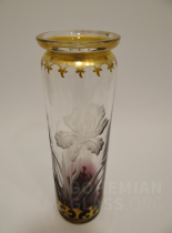 váza Basdoublé lilla