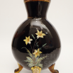 váza hyalith - dekor Blumen und Schmetterling