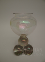 váza na 4 koulích Glatt Iris Cristall