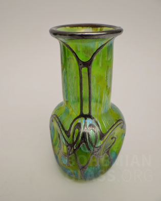 váza creta pampas - stř. galvanoplastika