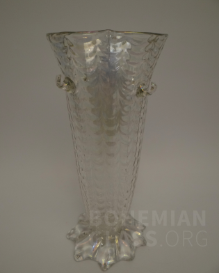 váza NID 31 - Kristall Wellenoptisch