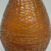 váza orange chiné