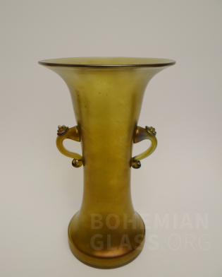váza Bronze Glatt s 2 uchy