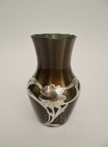 váza Braun Metallin stříbrná galvanoplastika
