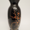 váza Burelové sklo - malba stříbro, barevné laky