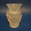 váza lisované sklo - skopec