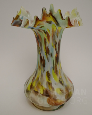 váza brokové sklo