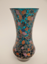 váza malba s cínem