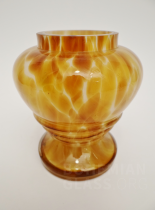 váza "Brokové sklo Art Deco"