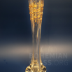 váza Kristall gewalzt - DEK 932