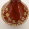 váza mramorované sklo - secesní ornament