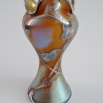 váza Citrongelb mit Silberüberfang metallisiert