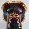 váza "Glatt Matt Iris" - zlatý ornament