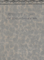 Czerney & Co. Steinschönau - katalog