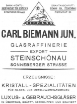 Carl Biemann Jun. Steinschönau