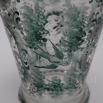 váza malované sklo