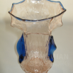 váza "Rosa Karooptisch und Blau"