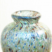 váza irizované brokové sklo