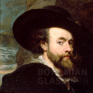 váza s portrétem Rubense