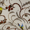 váza barevná malba s ptáčky