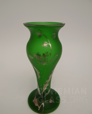 váza - stříbrná galvanoplastika