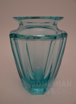 váza broušené sklo Alexandrit
