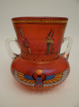 váza Matt Crackle Iris -  Ägypten Figuren