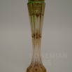 váza broušené sklo - ornamentální dekor