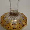 váza broušené sklo - ornamentální dekor Orient