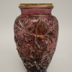 váza reliefní malba květiny "Legras"