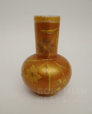 váza japonizující malba
