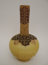 váza Kaisergelb "Coralene Ornament"