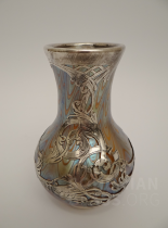 váza PG 6893 - stříbrná galvanoplastika