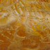 váza Orange Astglas mit Gold