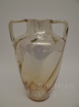 váza Schief Gewalzt kristall