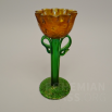 váza "tulipán" Metallgelb Rusticana mit Creta