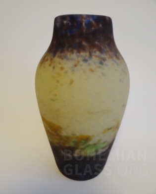 váza pate de verre