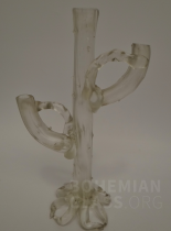 váza Kristal mit Ast - Kaktus
