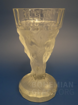 váza lisované křišťálové sklo