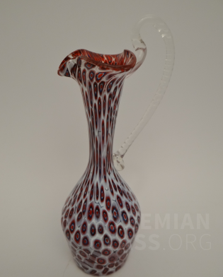 váza - karafa Millefiori