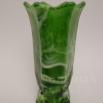 váza lisované mramorované sklo
