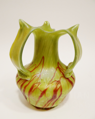 váza "Green Opal Veined"