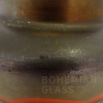váza broušené opálové irizované sklo