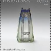 váza Cobalt Norma - stříbrná galvanoplastika