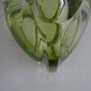 váza broušené nabíhané sklo