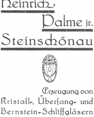 Heinrich Palme Jr. Steinschönau