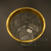 pohár broušené sklo