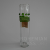 váza Kristall optisch mit grün