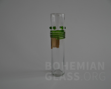 Kristall optisch mit grün