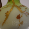 džbánek - váza - malované nabíhané sklo
